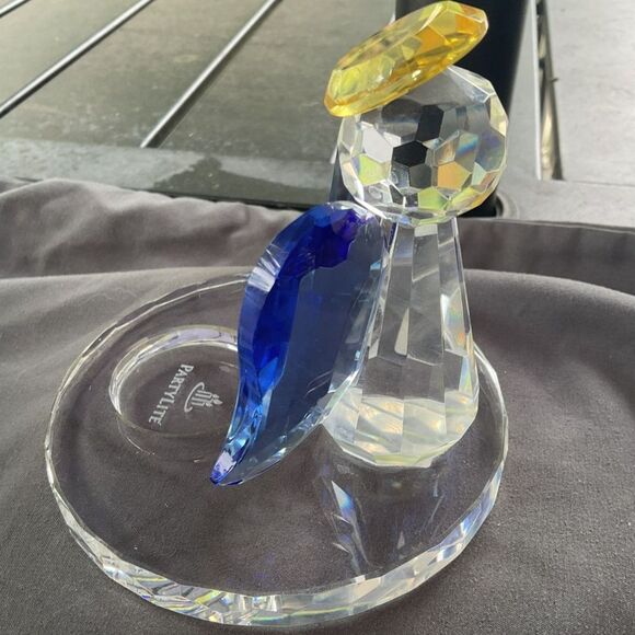 PartyLite Faceted Crystal Tealight Holder - Picture 2 of 6